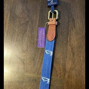 Smathers & Branson hand stitched belt